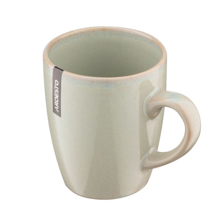 Чашка Ardesto Lecco, 390мл, кераміка, сірий (AR2939LRG) зображення 3