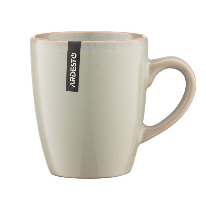 Чашка Ardesto Lecco, 390мл, кераміка, сірий (AR2939LRG) зображення 5