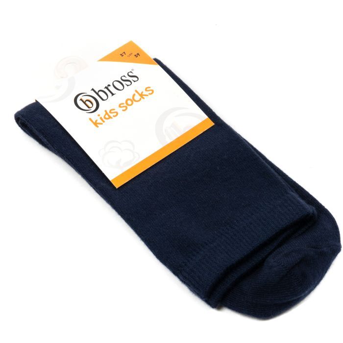 Шкарпетки дитячі Bross однотонні (10768-13-blue) зображення 2