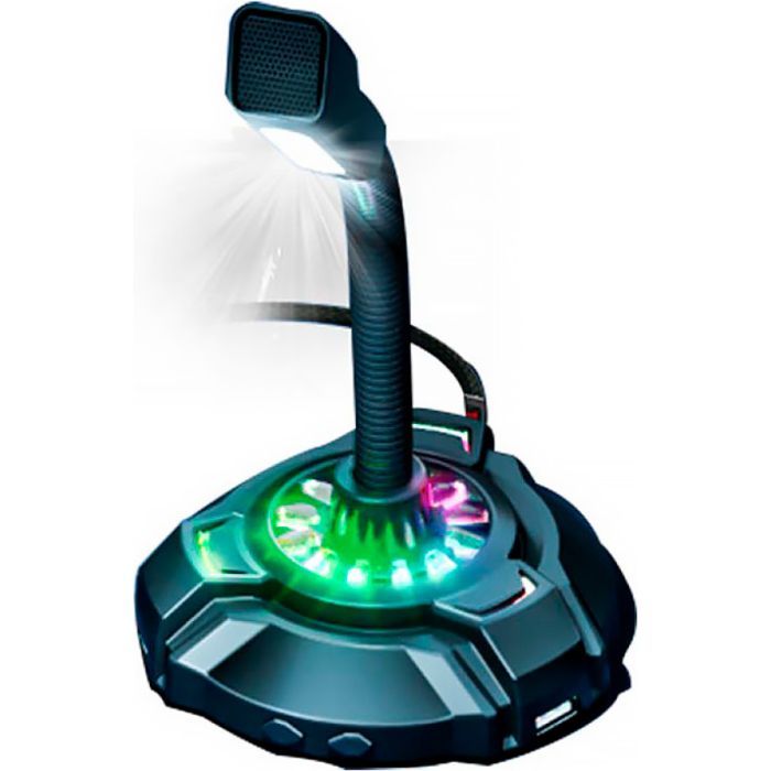 Микрофон HP DHP-1100C RGB backlit 3.5мм+USB Black (DHP-1100C) изображение 2