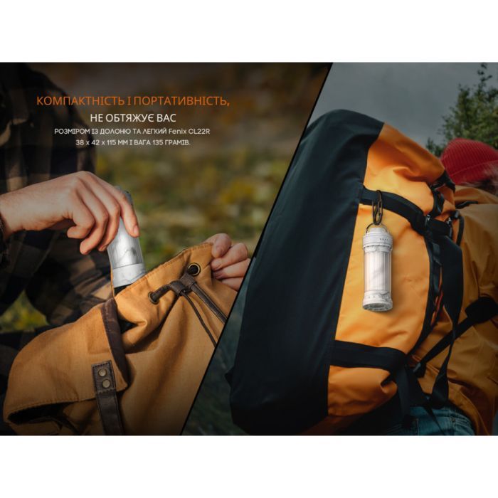 Фонарь Fenix CL22R темно-зелений (CL22RGR) изображение 8
