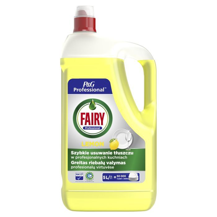 Средство для ручного мытья посуды Fairy Professional Лимон 5 л (8001841842561)