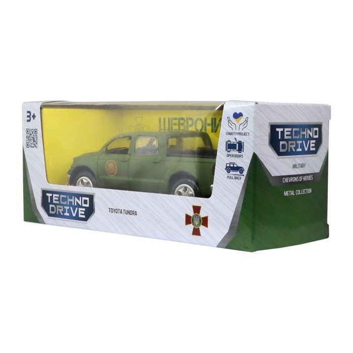 Машина TechnoDrive серии Шевроны Героев - Toyota Tundra - НГУ (KM60083) изображение 5