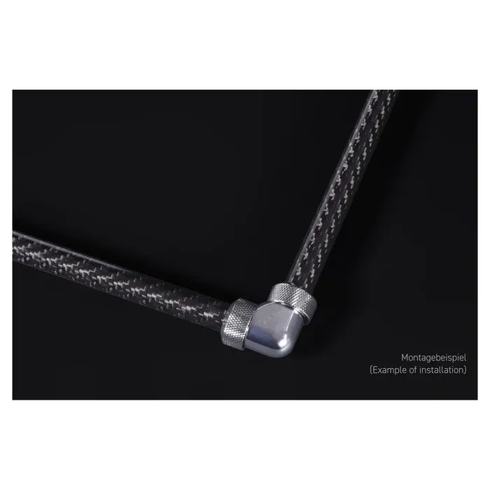 Термінал для CРO Alphacool S16 Карбонова HardTube 16mm 4x 80cm (1021877) (1021877) зображення 6