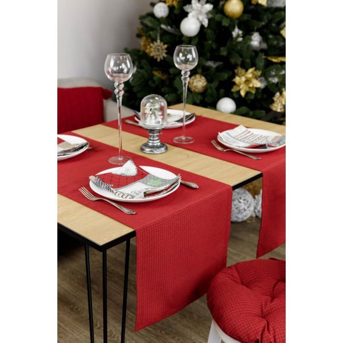 Дорожка на стол Прованс Merry Christmas красная 40x140 см (031478) изображение 5