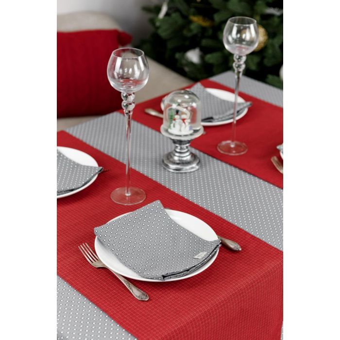 Дорожка на стол Прованс Merry Christmas красная 40x140 см (031478) изображение 8