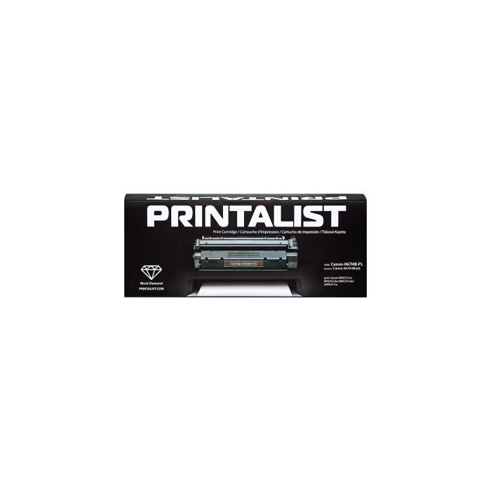 Картридж Printalist Canon 067H Black MF651Cw/MF655Cdw/MF657Cdw/LBP631Cw (Canon-067HB-PL)