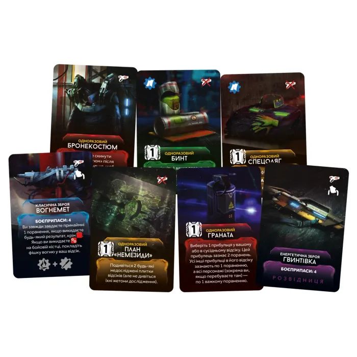 Настольная игра Geekach Games Немезида (Nemesis) (укр.) (GKCH149) изображение 4