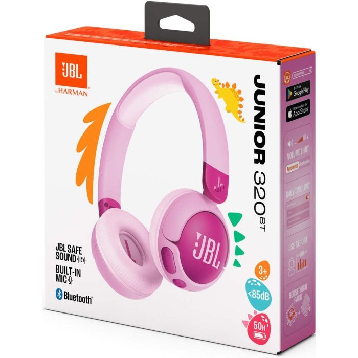 Наушники JBL JR 320BT Blue (JBLJR320BTBLU) изображение 8