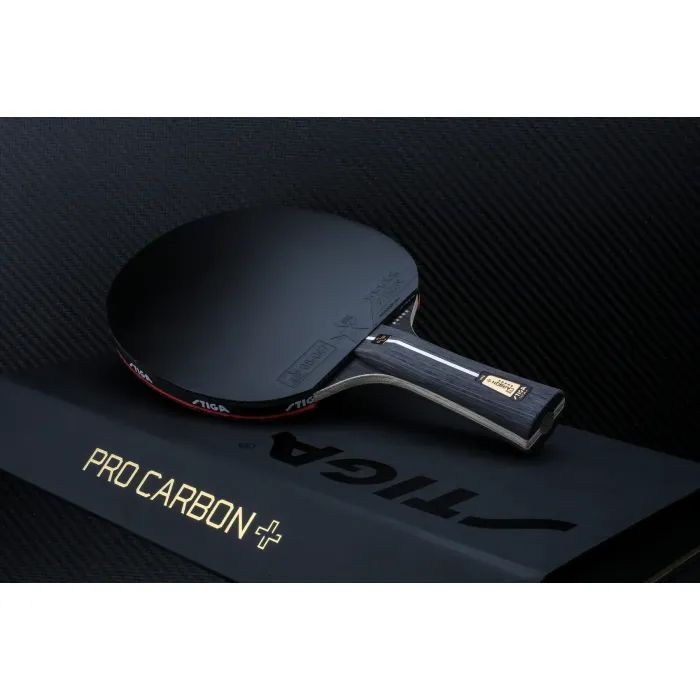 Ракетка для настільного тенісу Stiga Pro Carbon Plus 5 Star FL (1215-2820-01) (931105) зображення 5