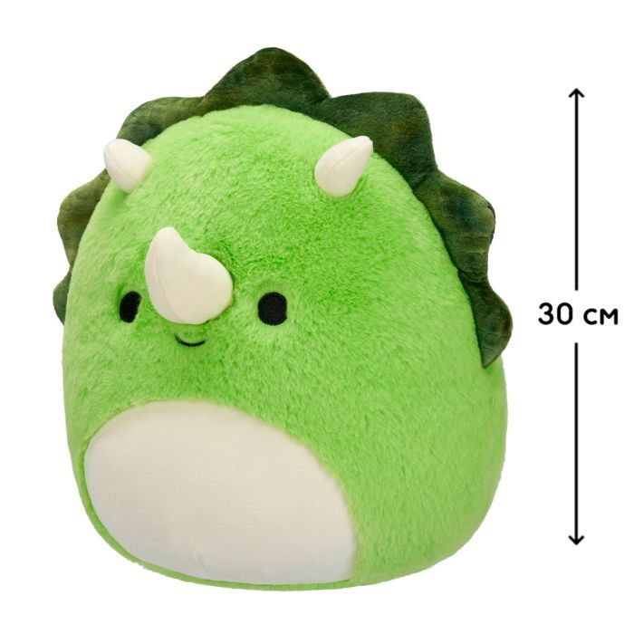 Мягкая игрушка Squishmallows Трицератопс Тристан 30 см (SQCR06764) изображение 2