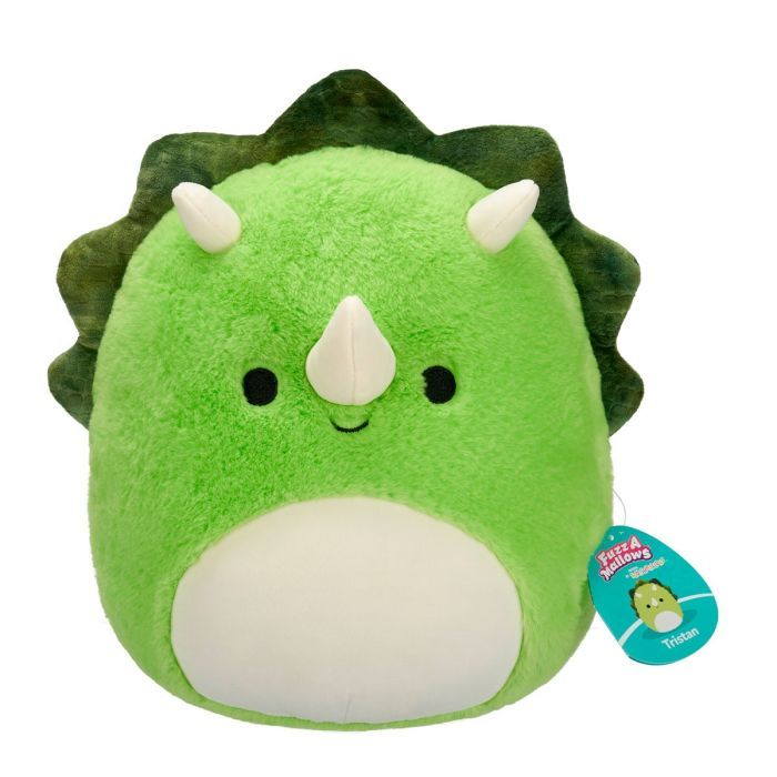 Мягкая игрушка Squishmallows Трицератопс Тристан 30 см (SQCR06764) изображение 7