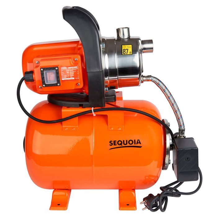 Насосная станция SEQUOIA 1.2 кВт, для чистой воды, 3800 л/ч, вес 11.3 кг (SAPS1200S) изображение 2
