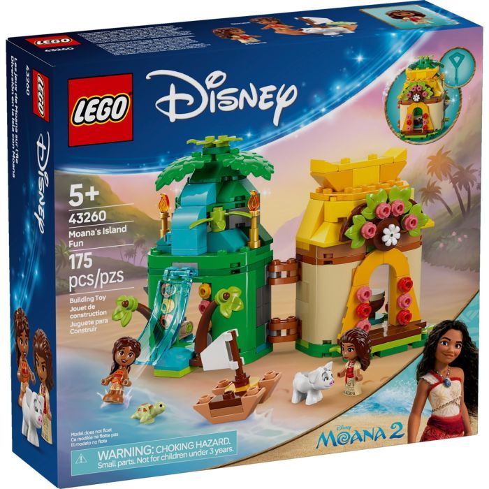 Конструктор LEGO Disney Островные развлечения Ваяны (43260)