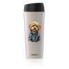 Термокружка Ardesto Coffee Time Maltipoo 450мл, нержавіюча сталь, бежевий (AR2645MP) изображение 2 Термокружка Ardesto Coffee Time Maltipoo 450мл, нержавіюча сталь, бежевий (AR2645MP) изображение 2