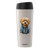 Термокружка Ardesto Coffee Time Maltipoo 450мл, нержавіюча сталь, бежевий (AR2645MP) > цены в Киеве и Украине Термокружка Ardesto Coffee Time Maltipoo 450мл, нержавіюча сталь, бежевий (AR2645MP)