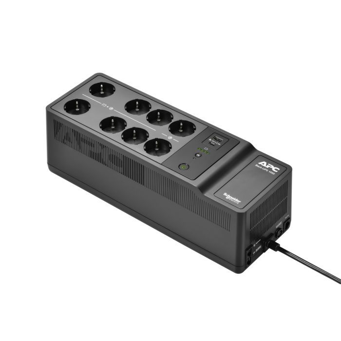 Пристрій безперебійного живлення APC Back-UPS 1050VA, 600W (BE1050G2-GR) зображення 2