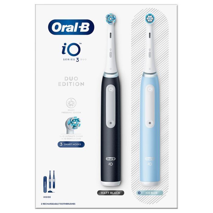 Электрическая зубная щетка Oral-B iO Series 3 Duo iOG3.d.2i6.2K типу 3769 изображение 3