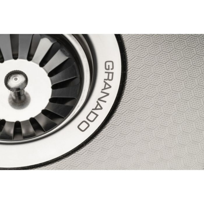 Мийка кухонна GRANADO Under top max STEEL S201 black honeycomb (GS07201BH) зображення 6