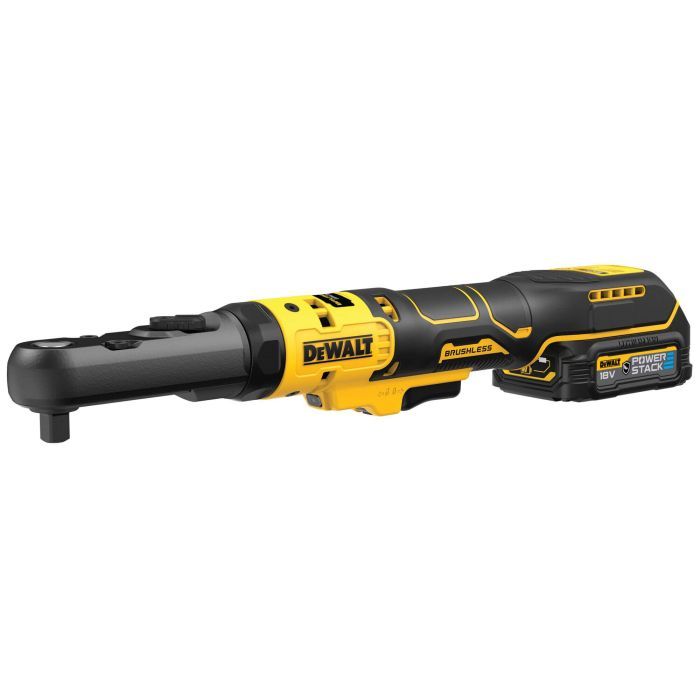 Гайковерт DeWALT угловой, XR Li-Ion PowerStack 18 В GFN, 1.7Ah, 102 Нм (DCF510E2G) изображение 4