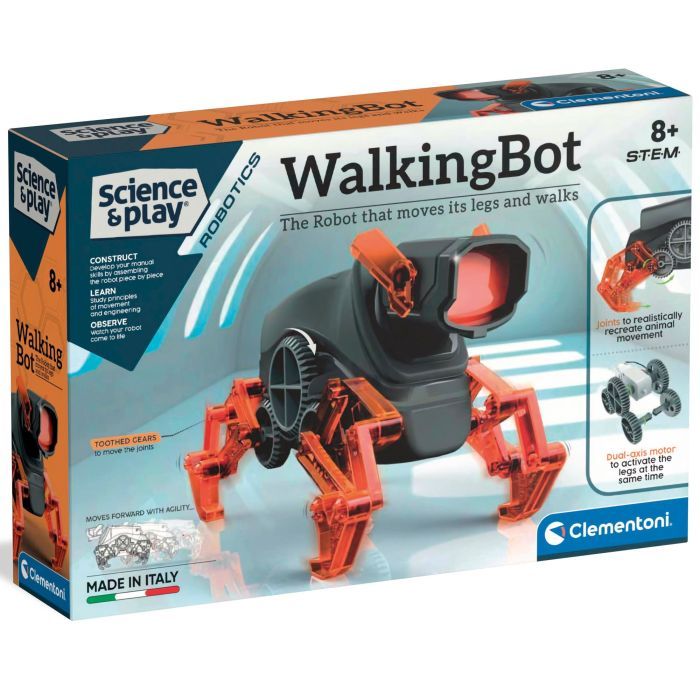 Конструктор Clementoni серія Science & Play- Робот WalkingBot (75039) зображення 2