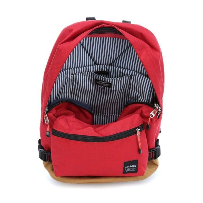 Рюкзак туристический Pacsafe Slingsafe LX400 backpack чорний-камуфляжний (45335802) изображение 4