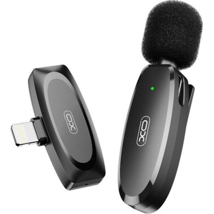 Микрофон XO MKF08B з придушенням шуму lightning Black (XO MKF08B-IP) изображение 2