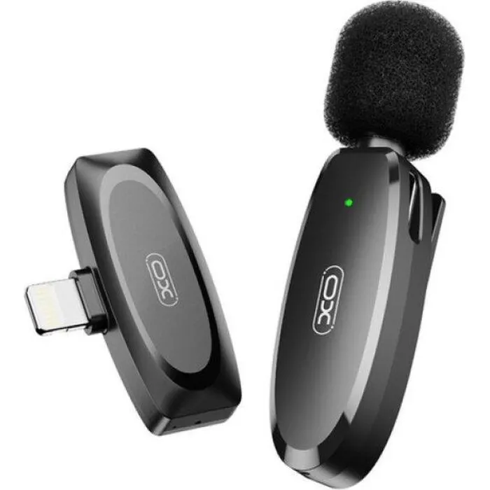 Микрофон XO MKF08B з придушенням шуму lightning Black (XO MKF08B-IP) изображение 2