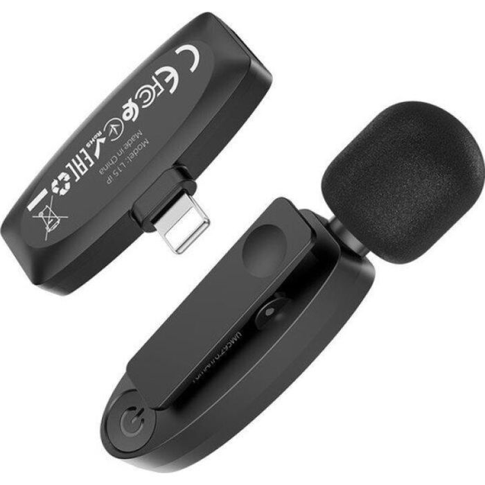 Микрофон XO MKF08B з придушенням шуму lightning Black (XO MKF08B-IP) изображение 3