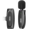 Микрофон XO MKF08B з придушенням шуму lightning Black (XO MKF08B-IP)