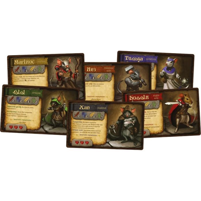 Настольная игра Lord of Boards Мышиные рассказы (Mice and Mystics) (укр.) (LOB2317UA) изображение 4