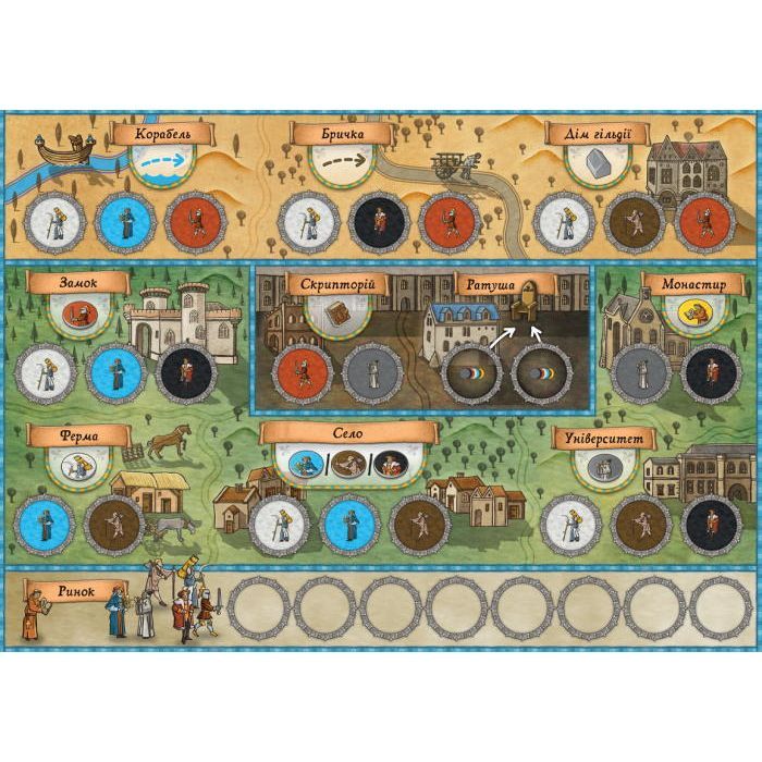 Настольная игра Games 7 Days Орлеан (Orleans) (укр.) (G7В062UA) изображение 5