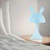 Ночник Kite Светильник LED с аккумулятором Simple Bunny, голубой (K25-317-1-3) изображение 5