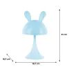 Ночник Kite Светильник LED с аккумулятором Simple Bunny, голубой (K25-317-1-3) изображение 6