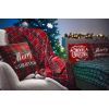 Плед Ardesto Sherpa 160х200см, 100% поліестер, клітинка, червоний (ART0201SH) зображення 8