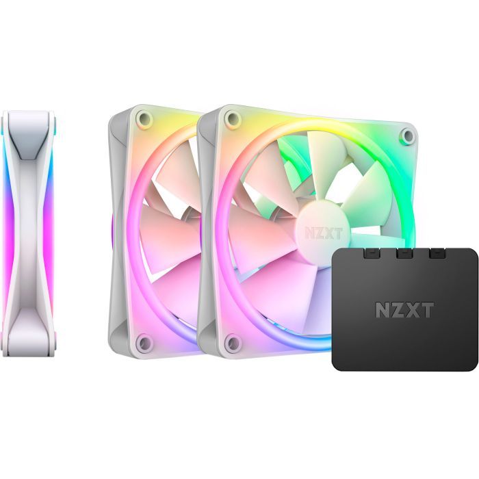 Кулер для корпуса NZXT F120RGB Duo-120mm Dual-sideRGB Fan-Tripl (RF-D12TF-W1)