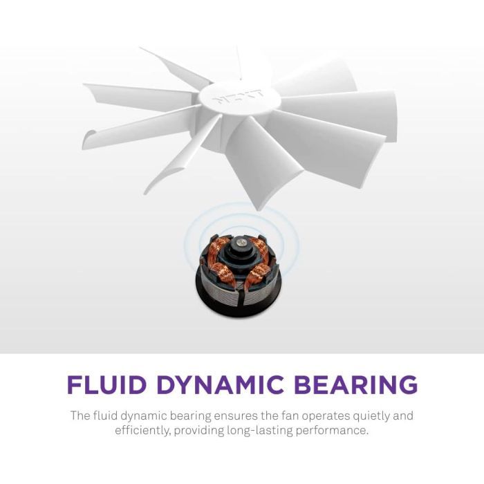 Кулер для корпуса NZXT F120RGB Duo-120mm Dual-sideRGB Fan-Tripl (RF-D12TF-W1) изображение 9