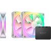 Кулер для корпуса NZXT F120RGB Duo-120mm Dual-sideRGB Fan-Tripl (RF-D12TF-W1)