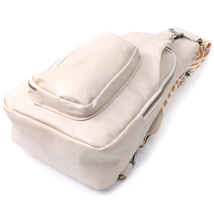 Сумка Vintage Женская из экокожи Белая (22774) изображение 5