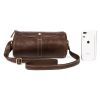 Сумка Vintage Чоловіча Коричнева (14694) зображення 9