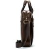 Сумка Vintage Мужская кожаная Коричневая (14789) изображение 6