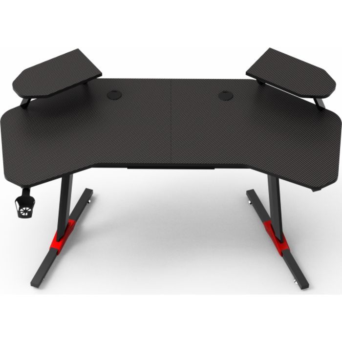 Компьютерный стол GT Racer GT Racer T-1246 (160x60x73) Black (T-1246 (160x60x73) Black)