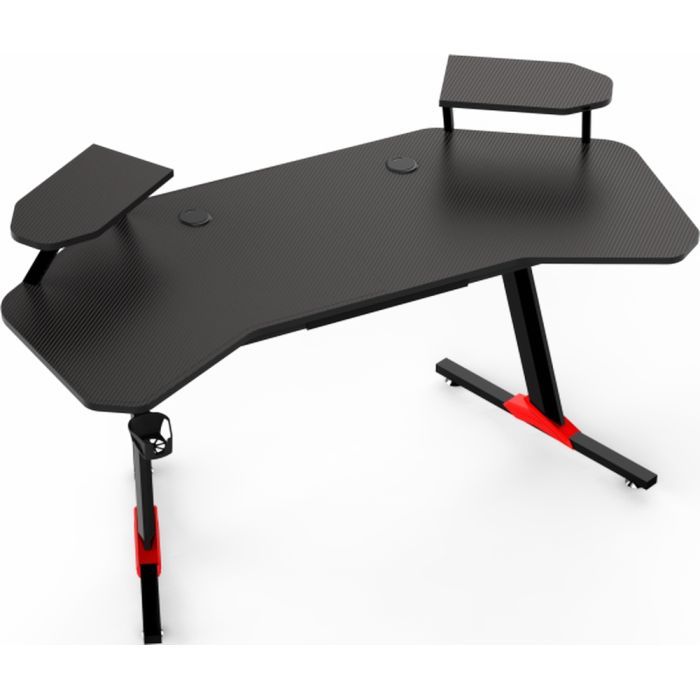 Компьютерный стол GT Racer GT Racer T-1246 (160x60x73) Black (T-1246 (160x60x73) Black) изображение 2