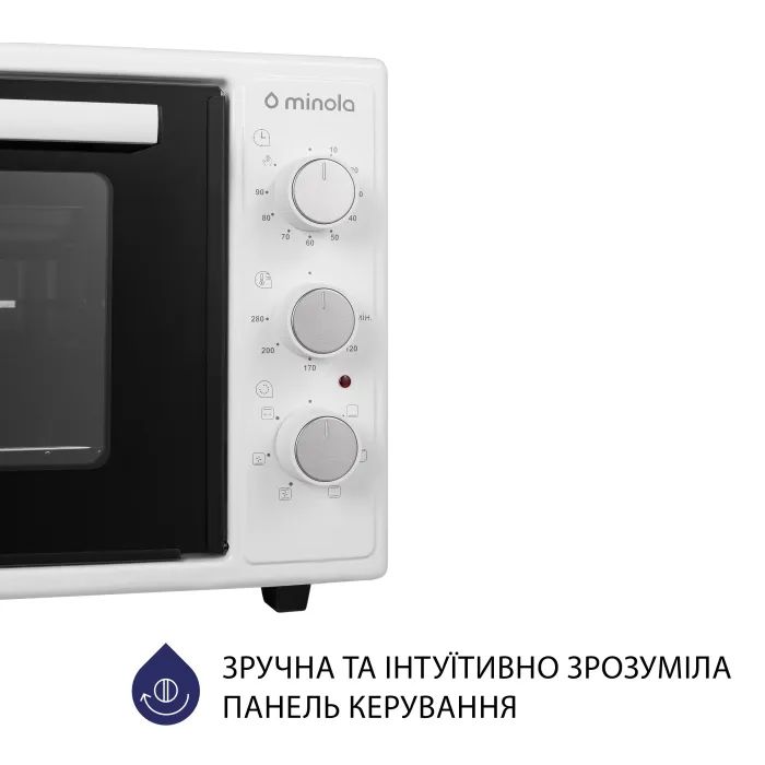 Электропечь Minola FOET 4815 WH изображение 3