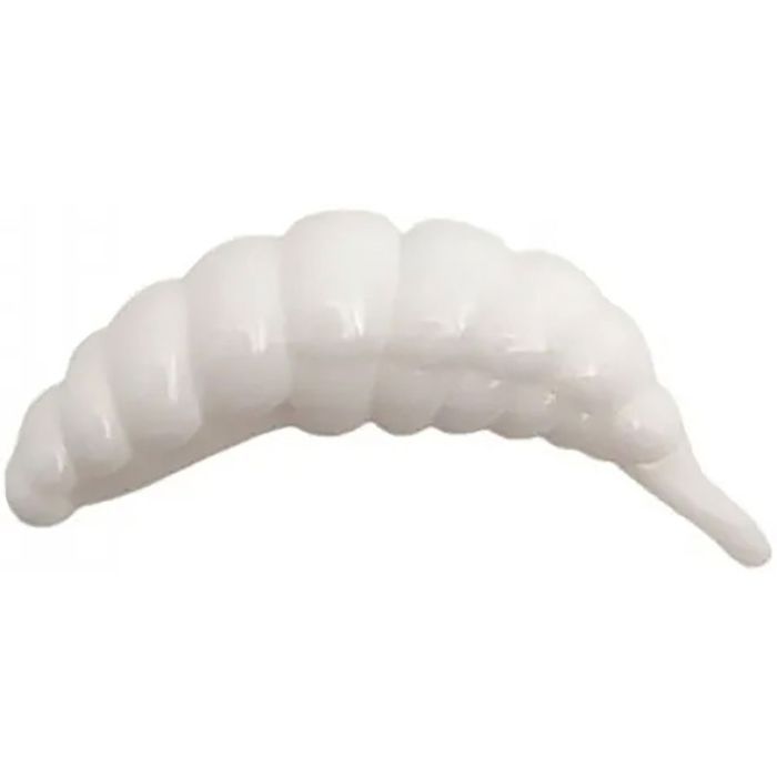 Силикон рыболовный FishUP Ozi 1.2" 009 - White, cheese taste (10шт/уп) (1864.14.02)