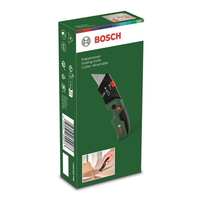 Нож монтажный Bosch строительный трапециевидный, корпус двухкомпонентный, 175x40x25мм (1.600.A03.2V7) изображение 8