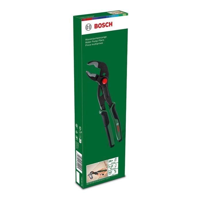 Кліщі Bosch переставні, 250мм, діапазон 0-46 мм (1.600.A02.7PR) зображення 3