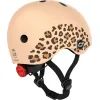 Шлем Scoot&Ride 45-51см, леопард, с фонариком (SR-181206-LEOPARD) изображение 3
