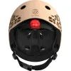 Шлем Scoot&Ride 45-51см, леопард, с фонариком (SR-181206-LEOPARD) изображение 6