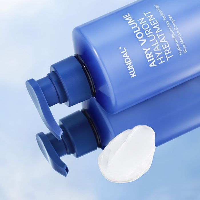 Маска для волос Kundal Airy Volume Hyaluron Treatment Blossom Breeze 500 мл (8809953774530) изображение 2